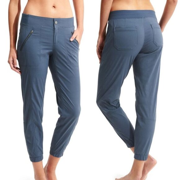 Athleta Pants - Athleta Women's Trekkie Jogger Pants in Iron Blue
